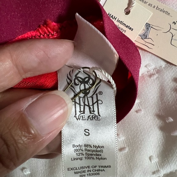 HAH Guard Her Bra Bralette – Reversible Lace - Picture 8 of 9